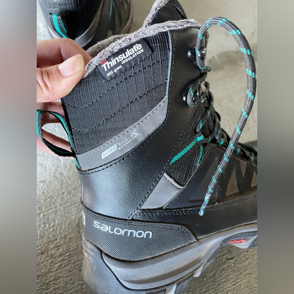 Salomon Chalten Thinsulate 200g Climashield Waterproof Boots - Women size 8 - Picture 7 of 7